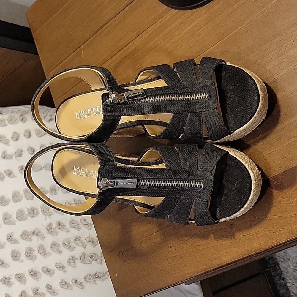 Michael Kors Wedge Sandals size 7